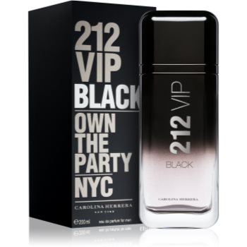 CAROLINA HERRERA 212 VIP Black Eau de Parfum pentru bărbați - imagine 3